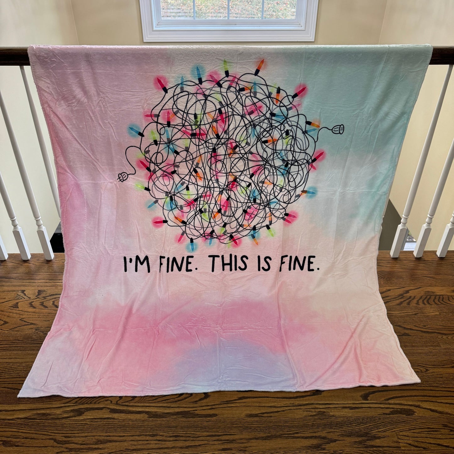 Blanket - Christmas - I'm Fine