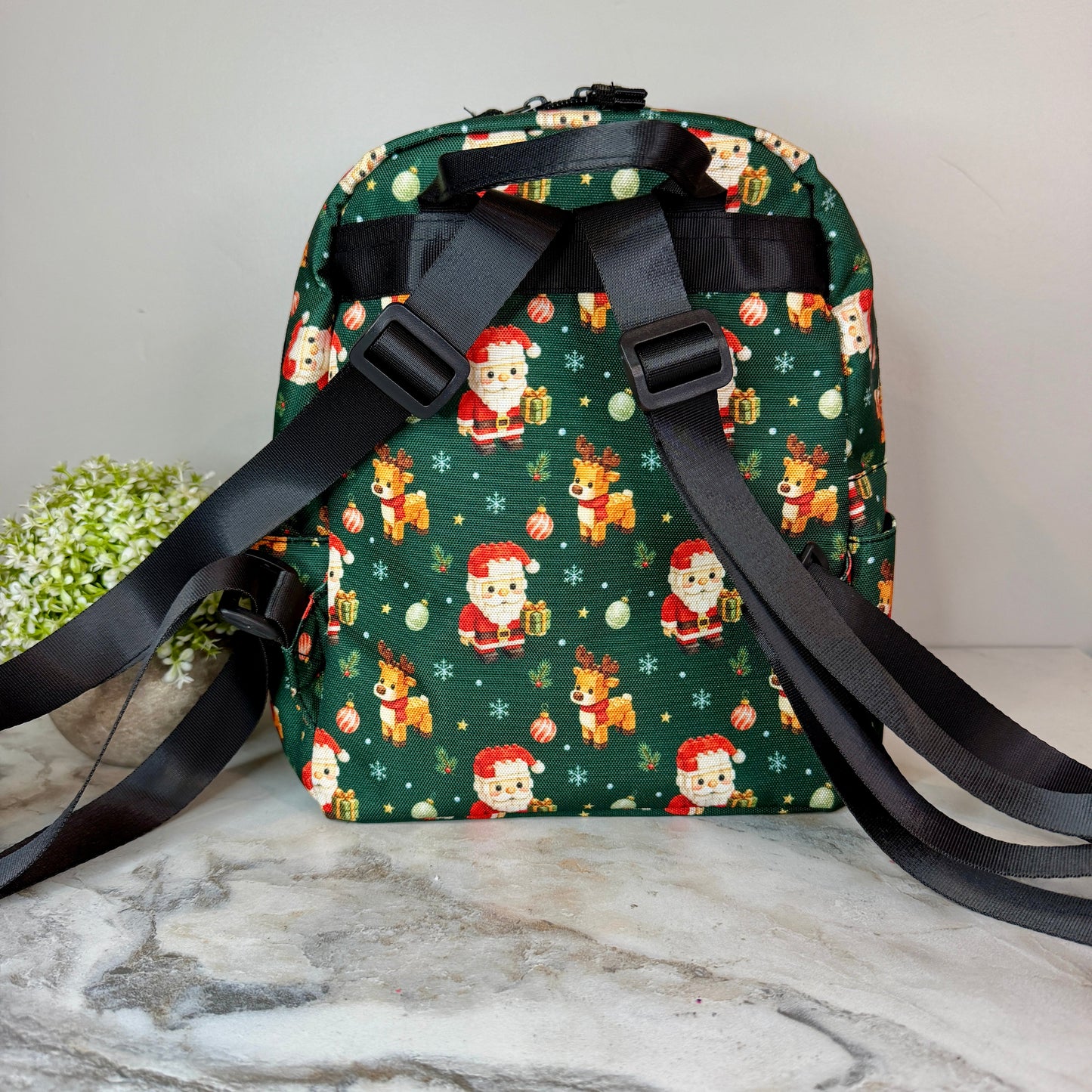 Mini Backpack - Christmas - Building Blocks