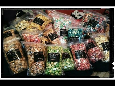 Snack Size Gourmet Specialty Flavored Popcorn