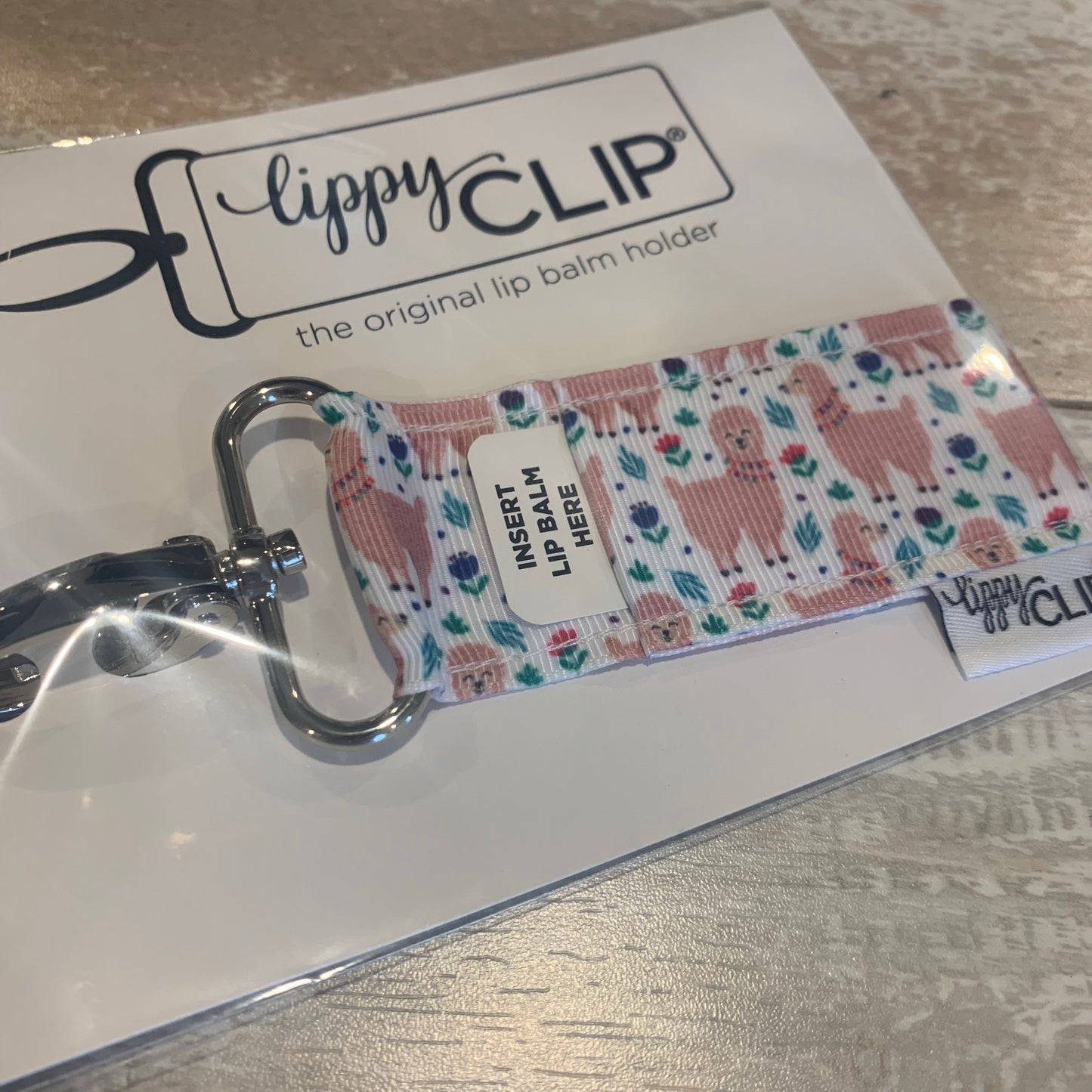 Llama Lippy Clip
