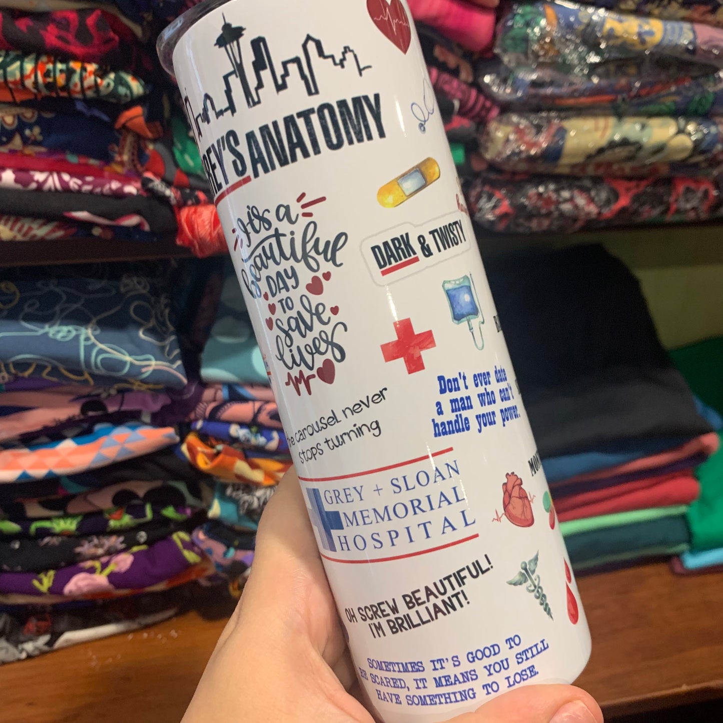 Grey’s Anatomy Tumbler