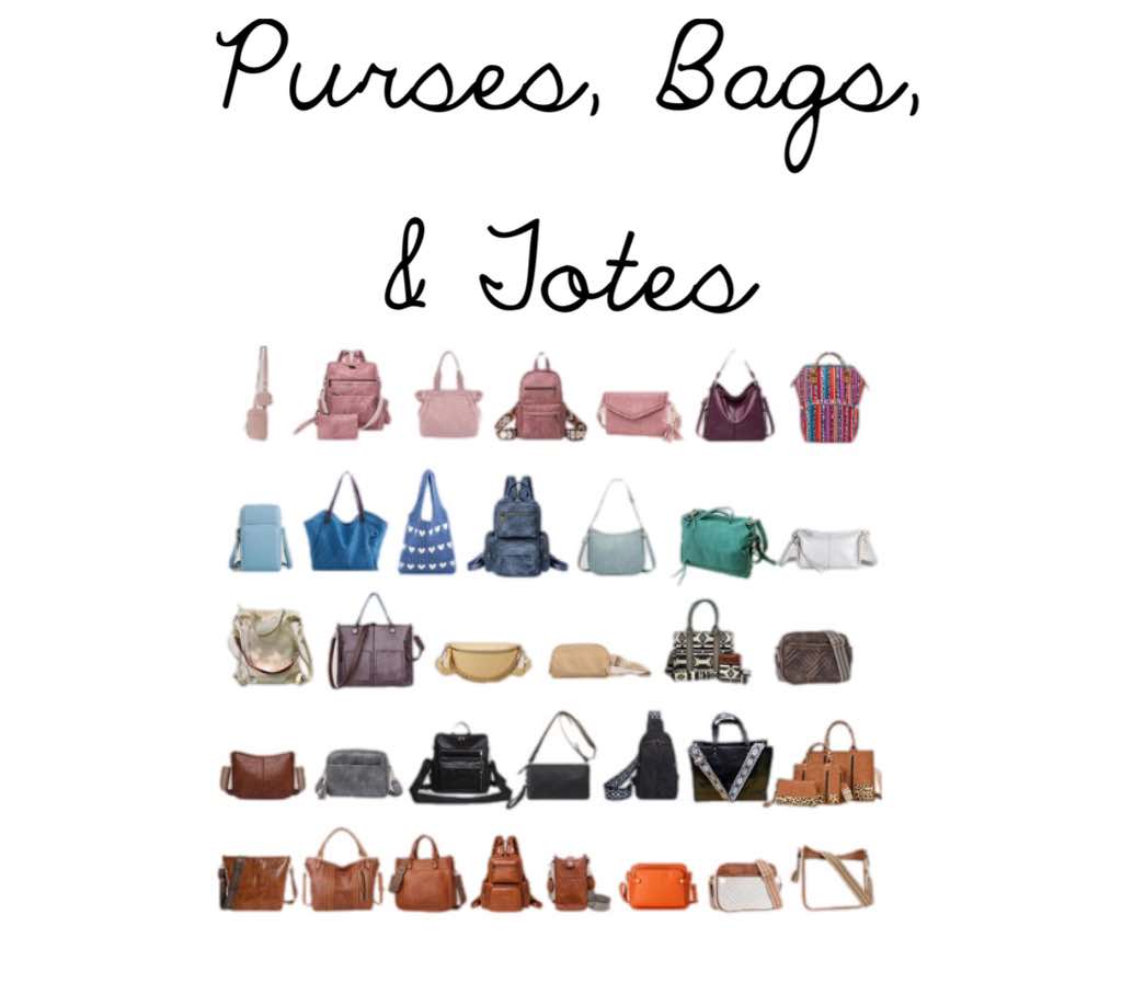 Purses, Bags, & Totes