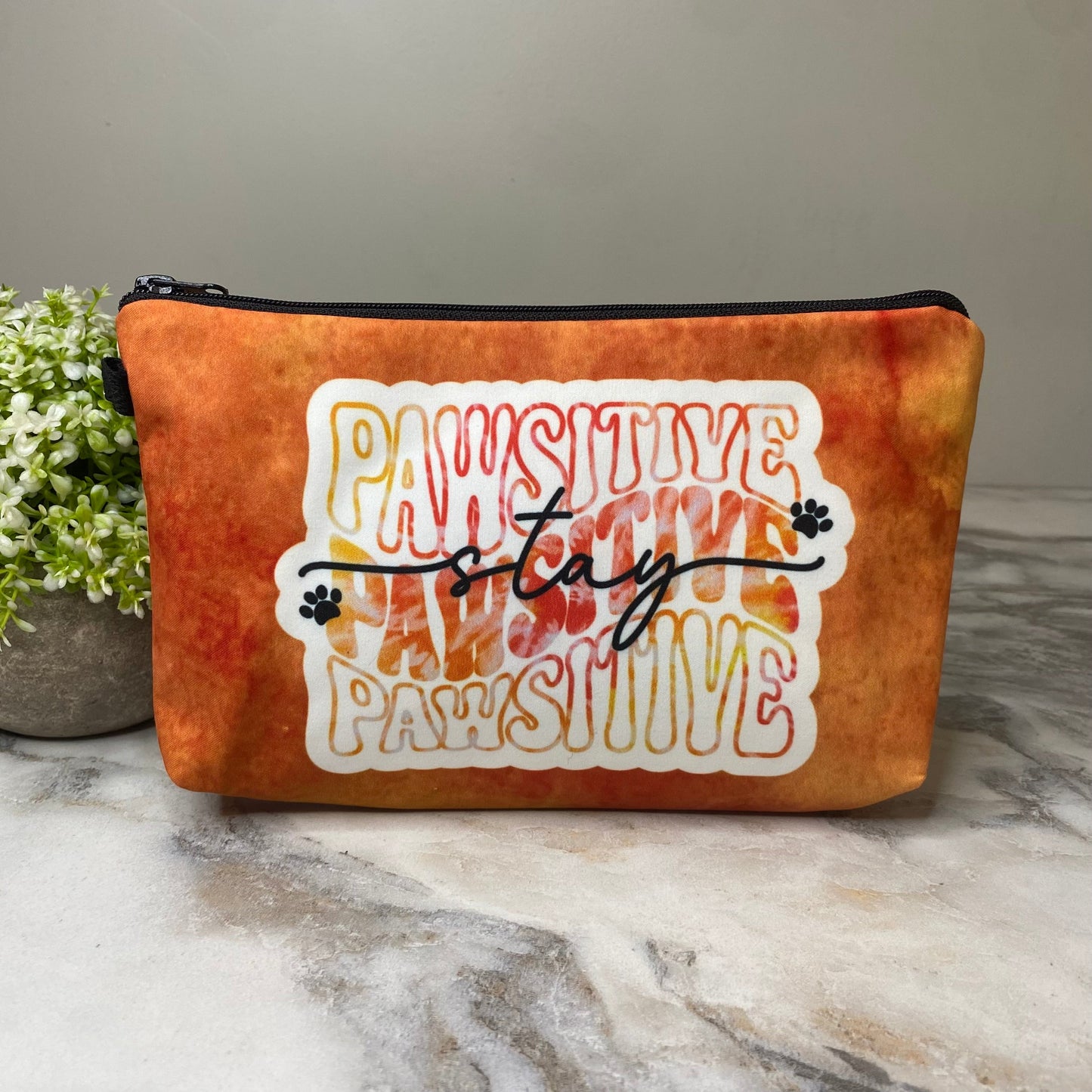 Pouch - Stay Pawsitive Cat Dog