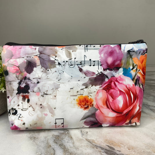 Pouch - Music Floral