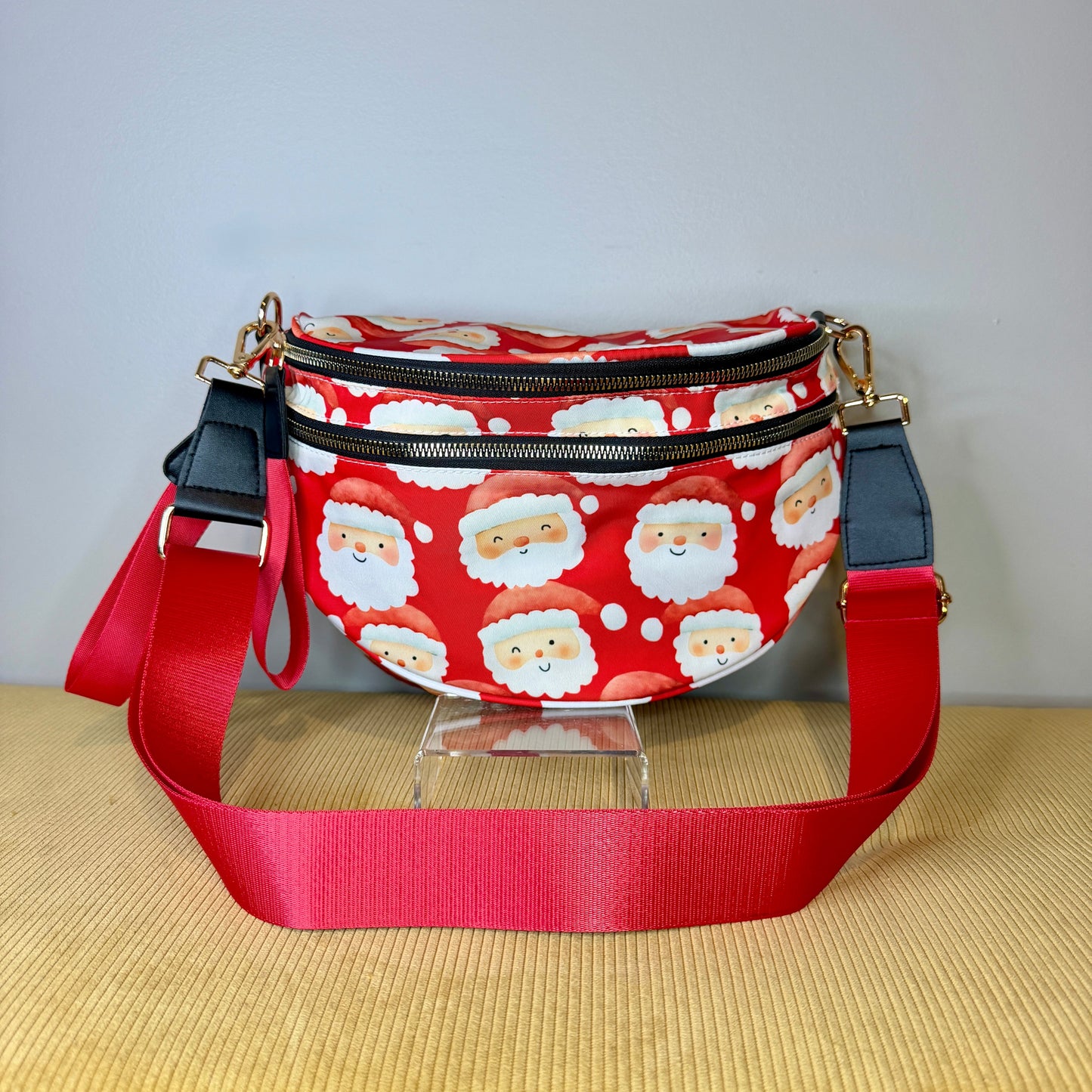 The Roni Nylon Crossbody - Christmas - Santa