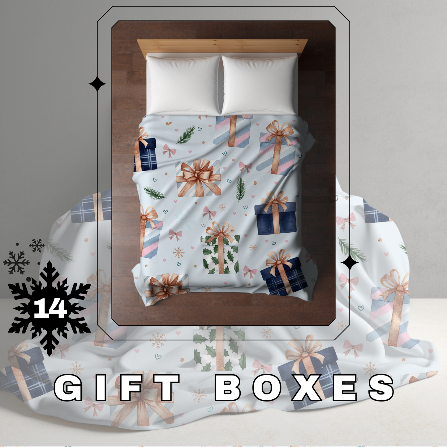 Blanket Christmas #14 - Gift Boxes - PREORDER