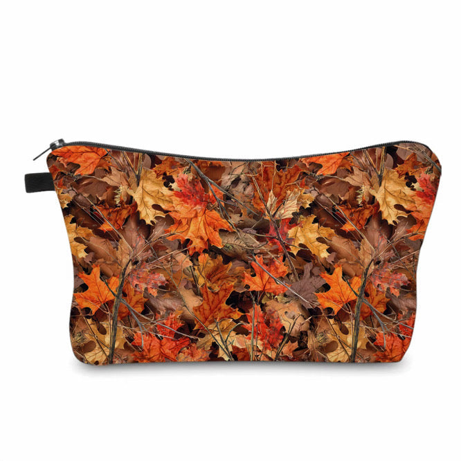 Pouch - Camo Leaves Orange