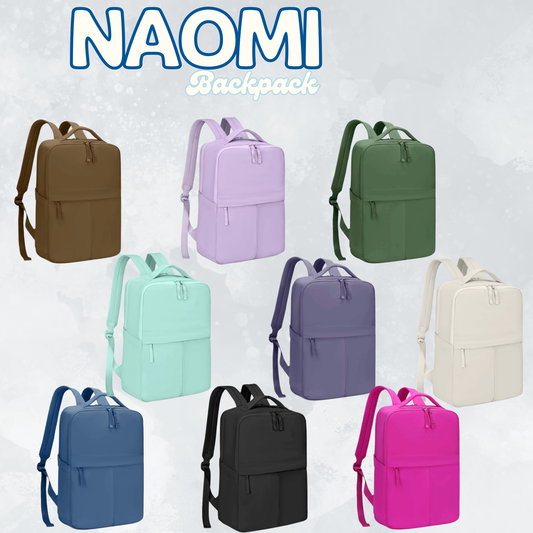 The Naomi Backpack - Solids - PREORDER