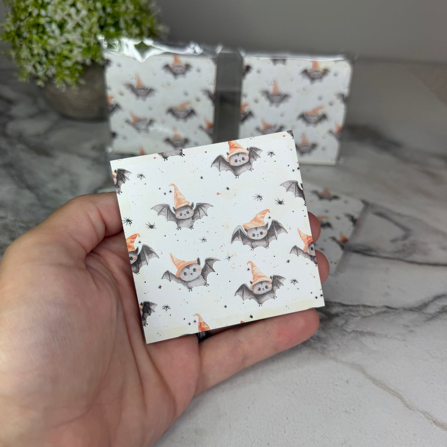 The Sticky Note Collection - Halloween Bats & Witch Hats