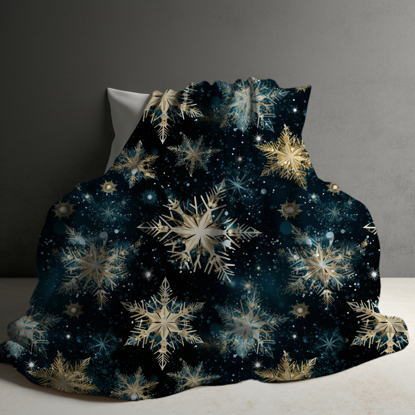 Blanket Christmas #2 - Golden Snowflake - PREORDER
