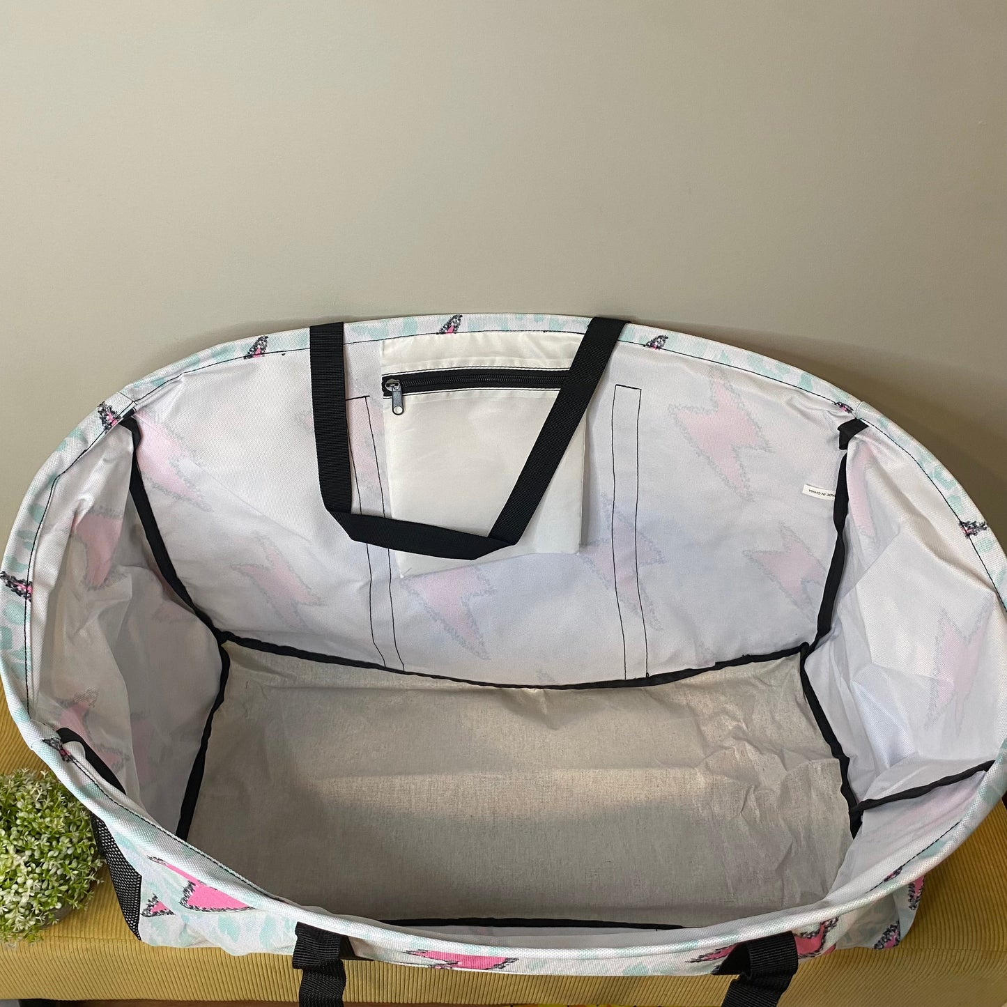 Utility Tote - Lightning Animal Print