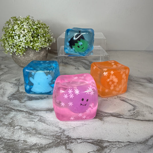 Squishy Toy - Halloween Cube