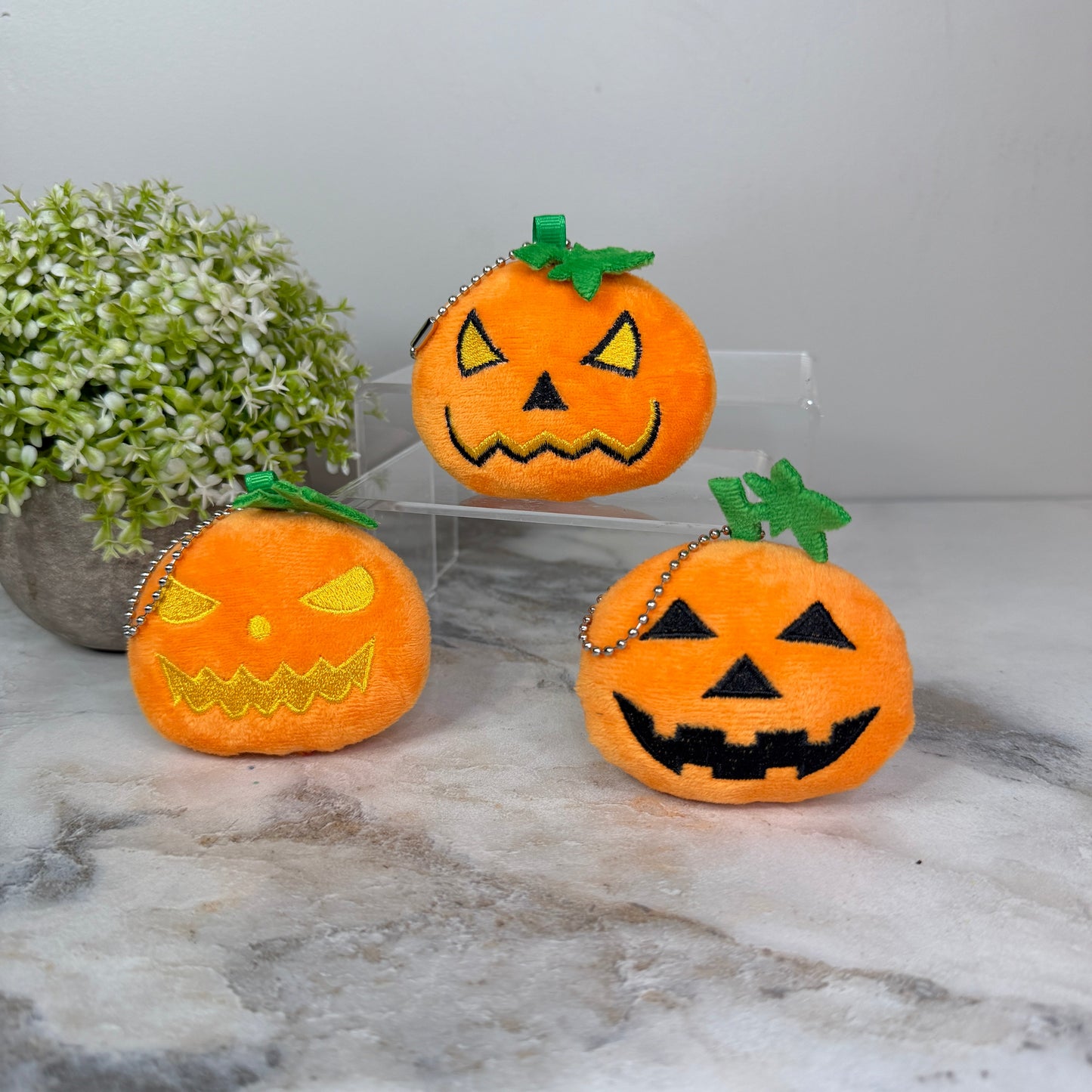 Keychain Toy - Plush Pumpkin