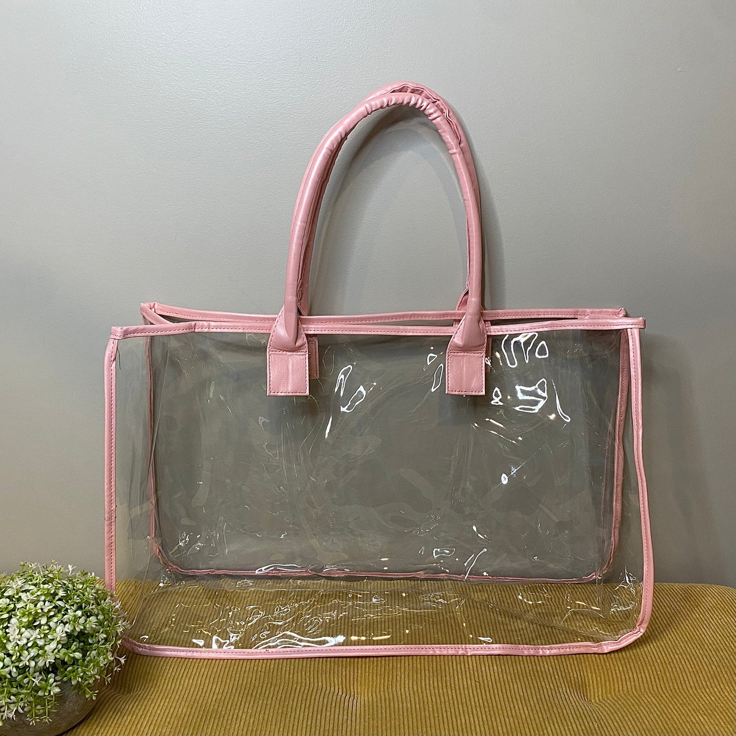 Tote Bag Clear - Color Trim