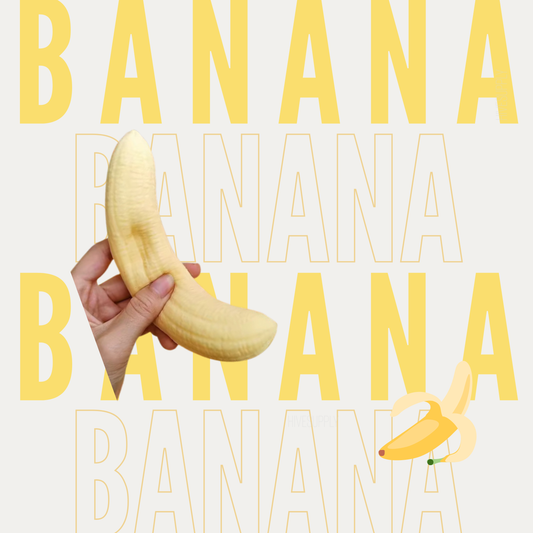 Stress Squishy Toy - Banana - PREORDER