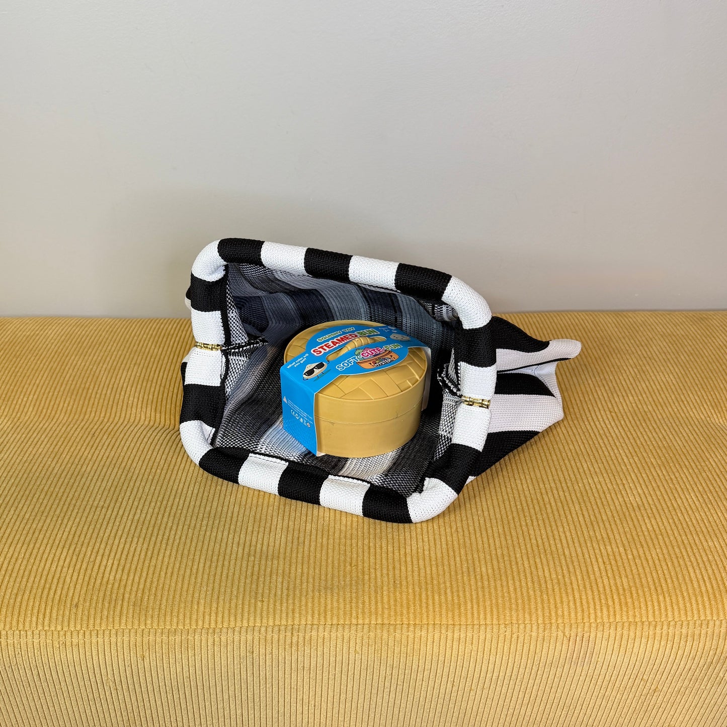 Emma Travel Clutch - Stripes + Chevron