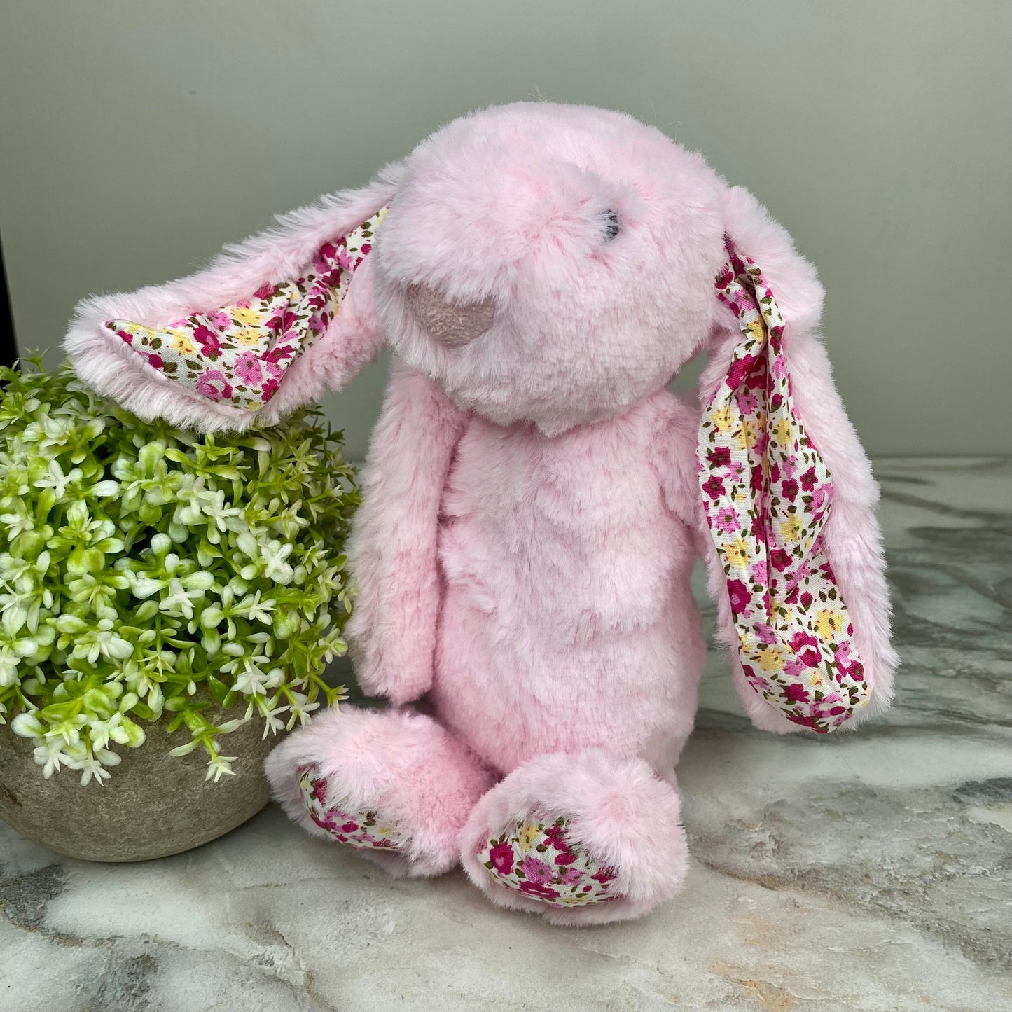 Bunny Floral Plush