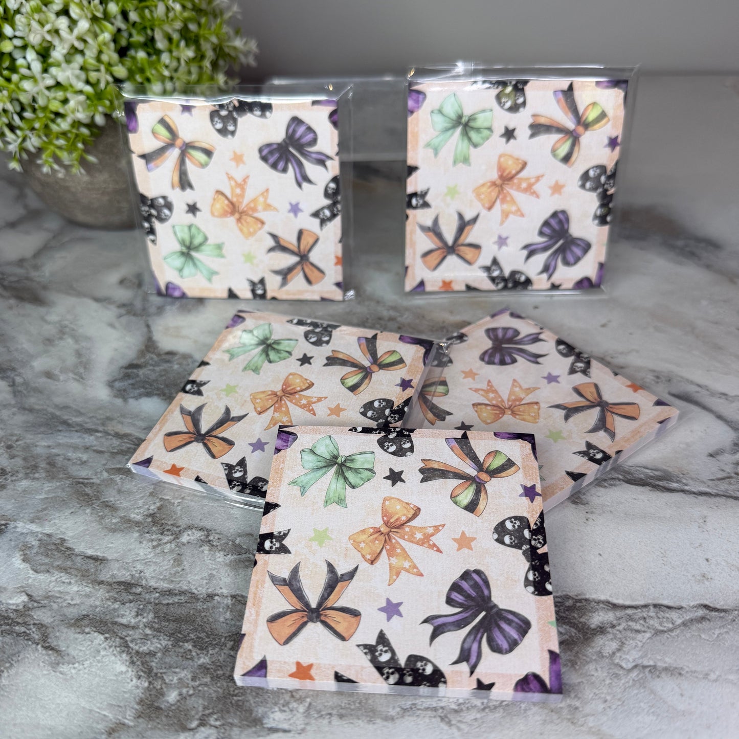The Sticky Note Collection - Halloween Bows