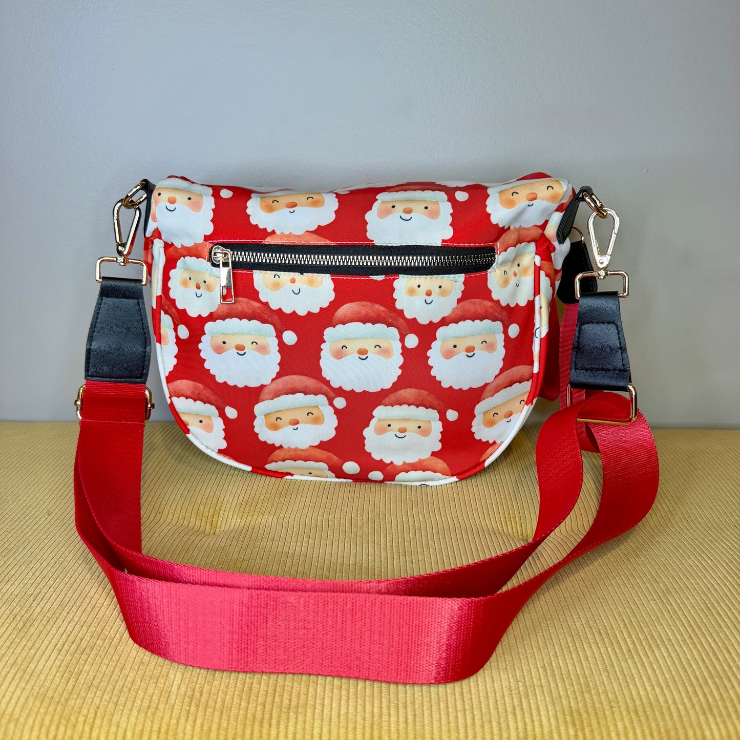 The Roni Nylon Crossbody - Christmas - Santa