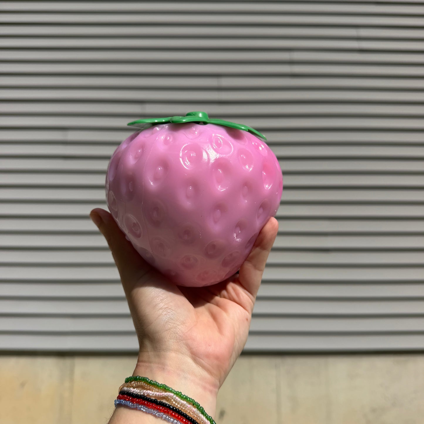 Squishy Toy - Color Changing Strawberry Dough, Jumbo