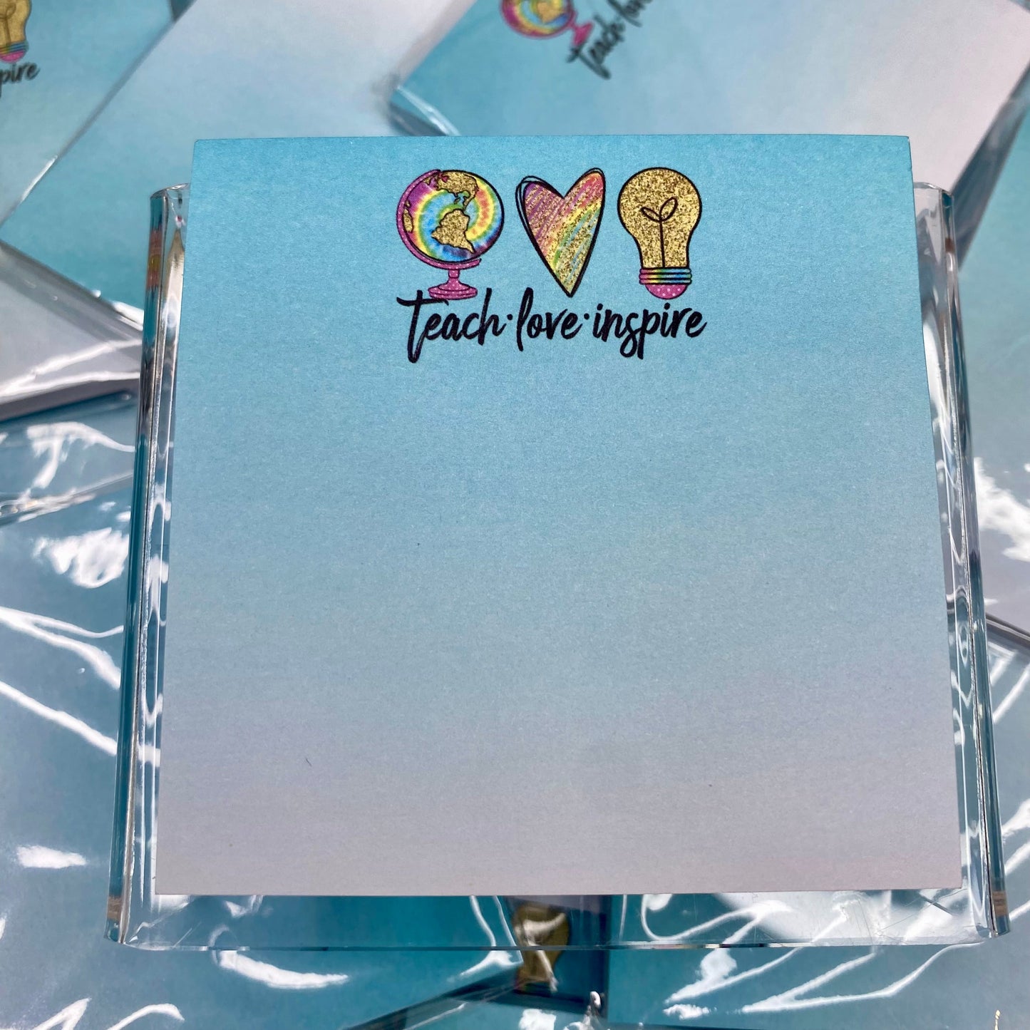 The Sticky Note Collection - Teacher Teach Love Inspire