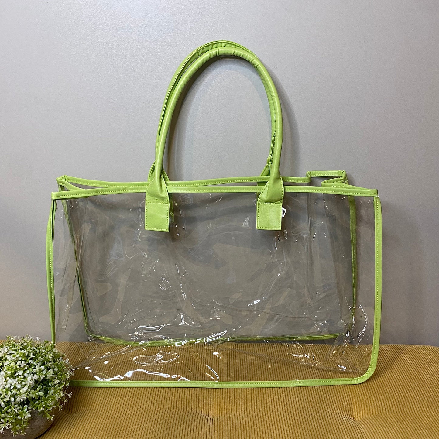Tote Bag Clear - Color Trim
