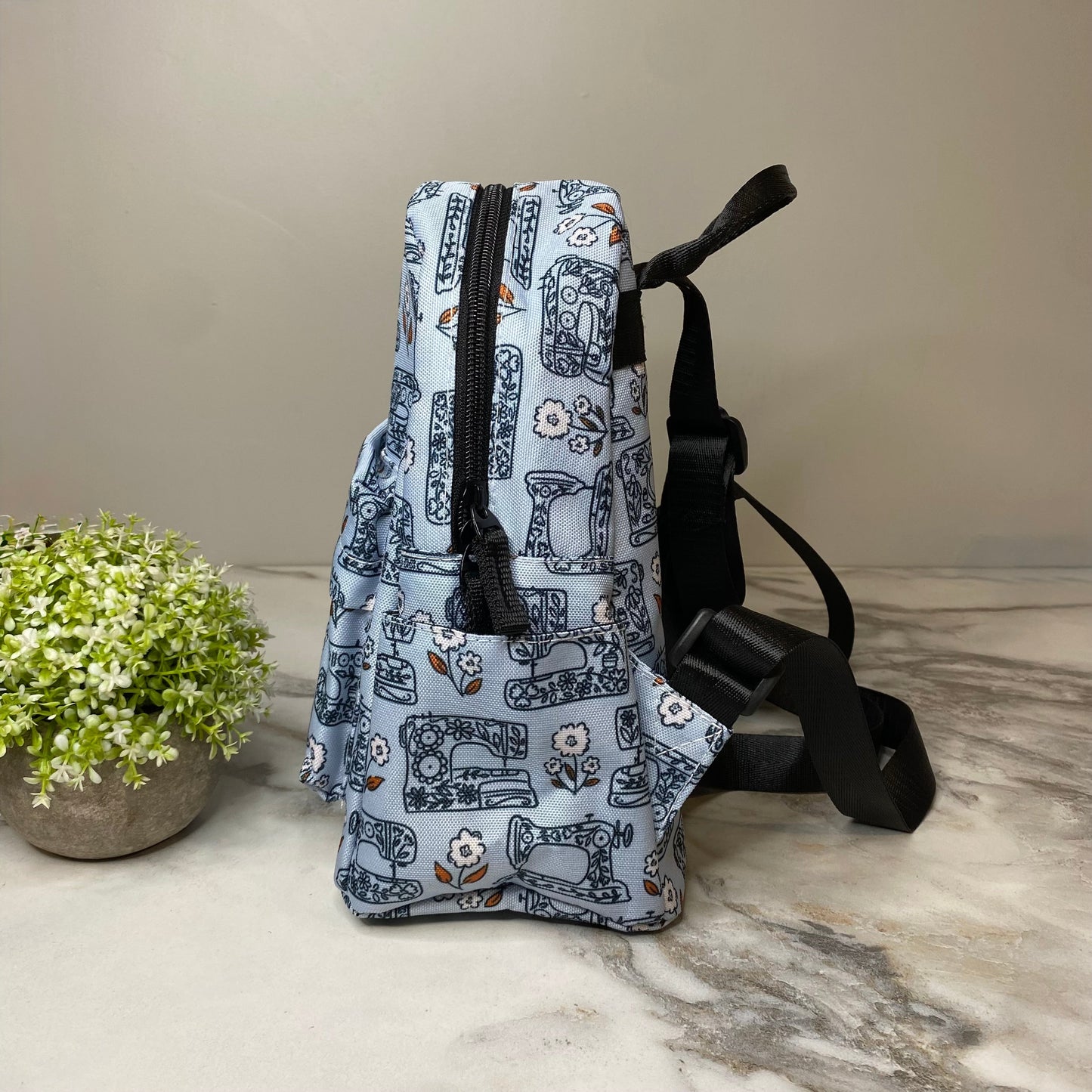 Mini Backpack - Sewing Machine