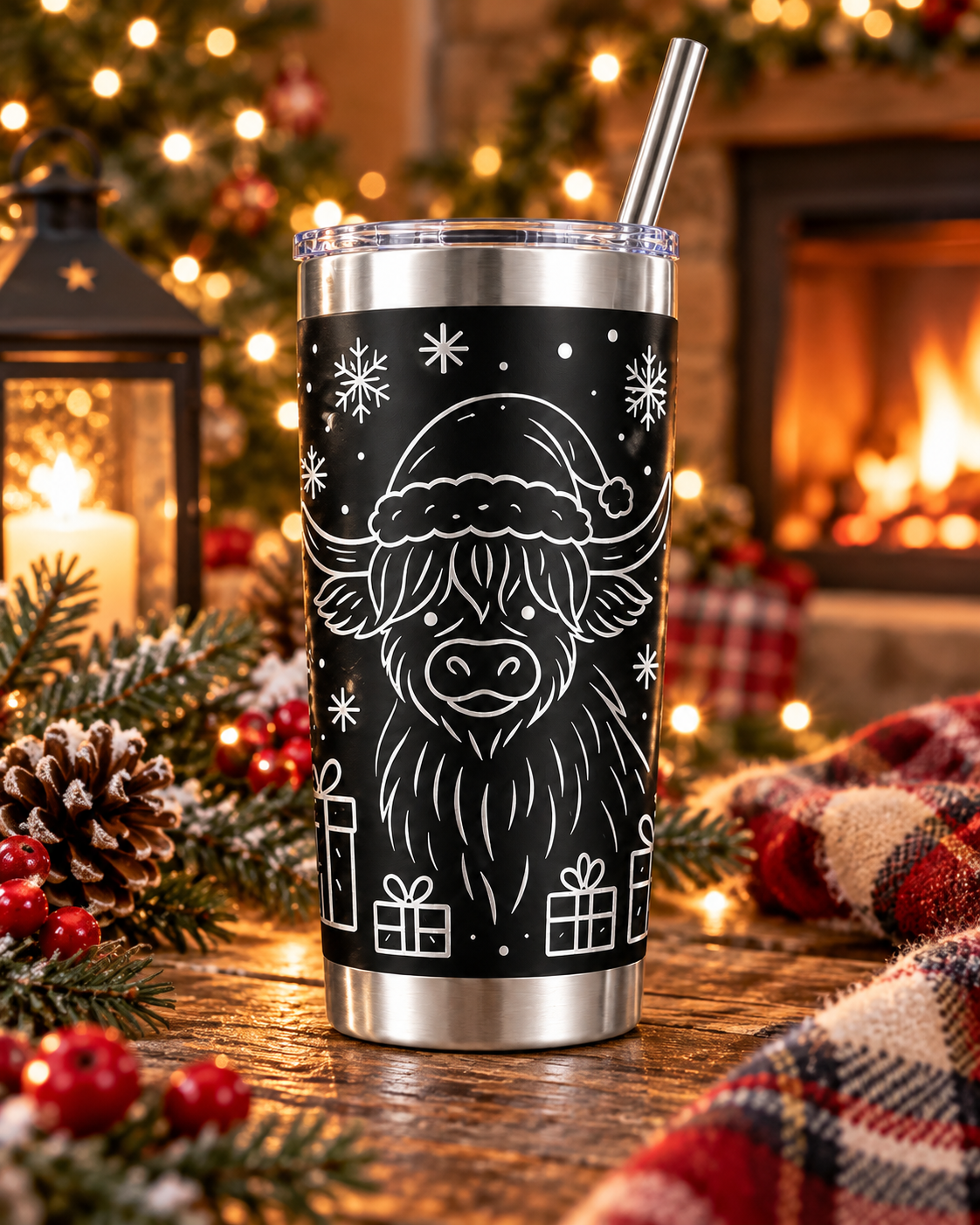 Tumbler 20oz - Christmas - PREORDER