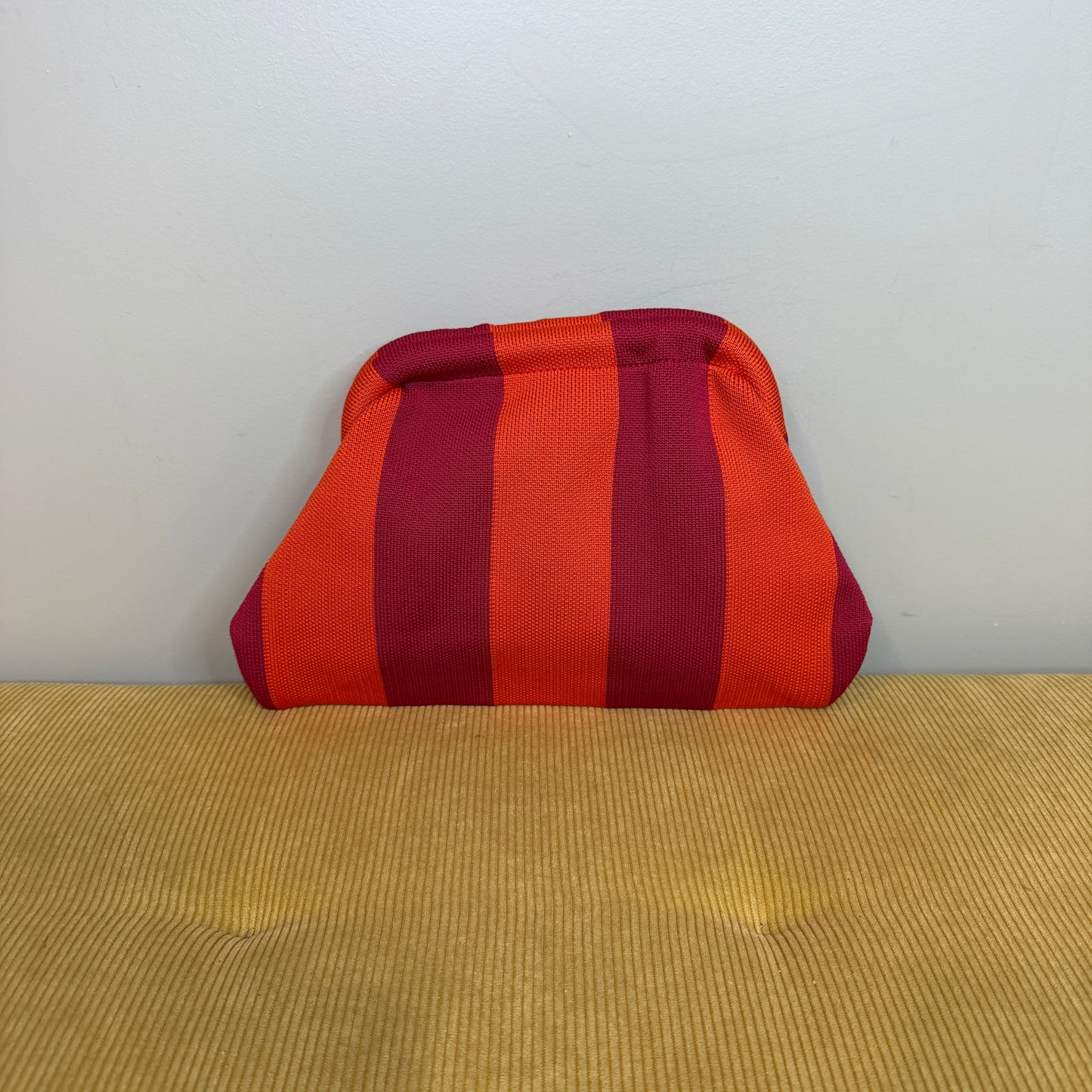 Emma Travel Clutch - Stripes + Chevron