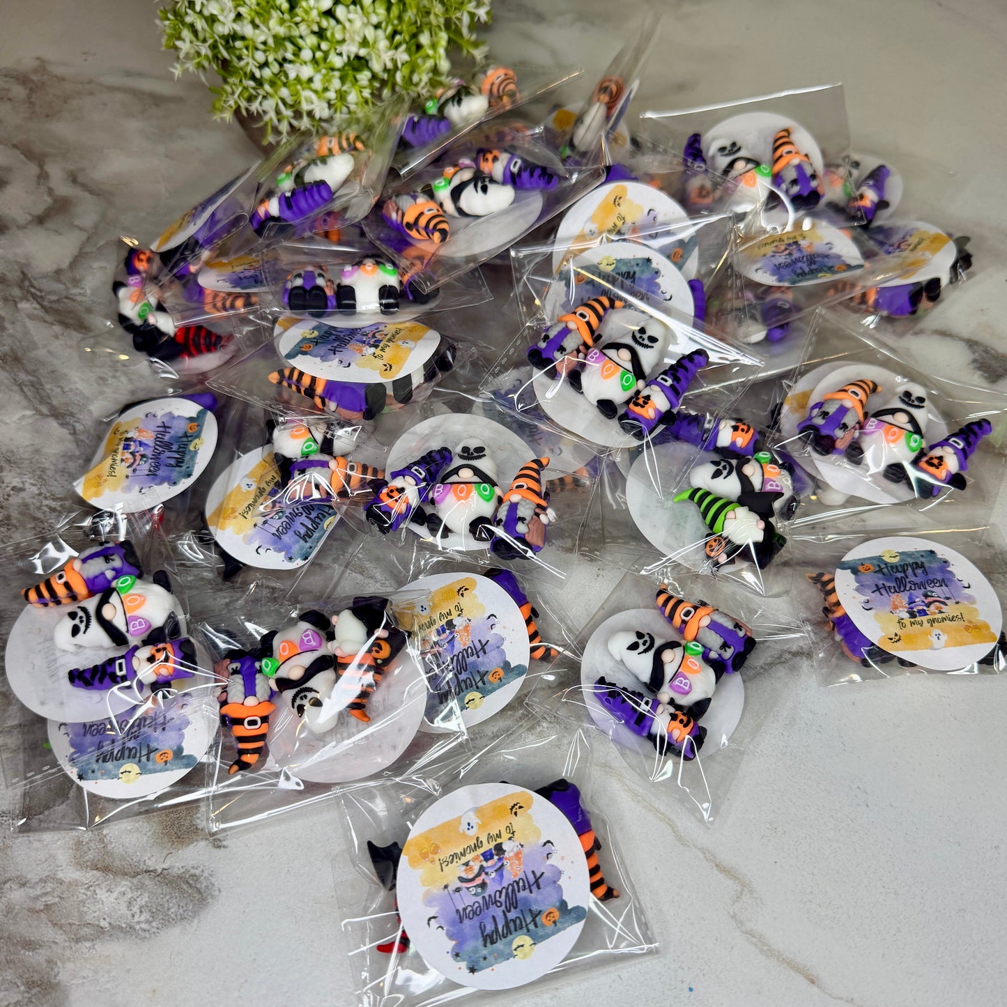 Gnome Figurines  - Halloween Assortment (3 pack) - 20% off Sticker