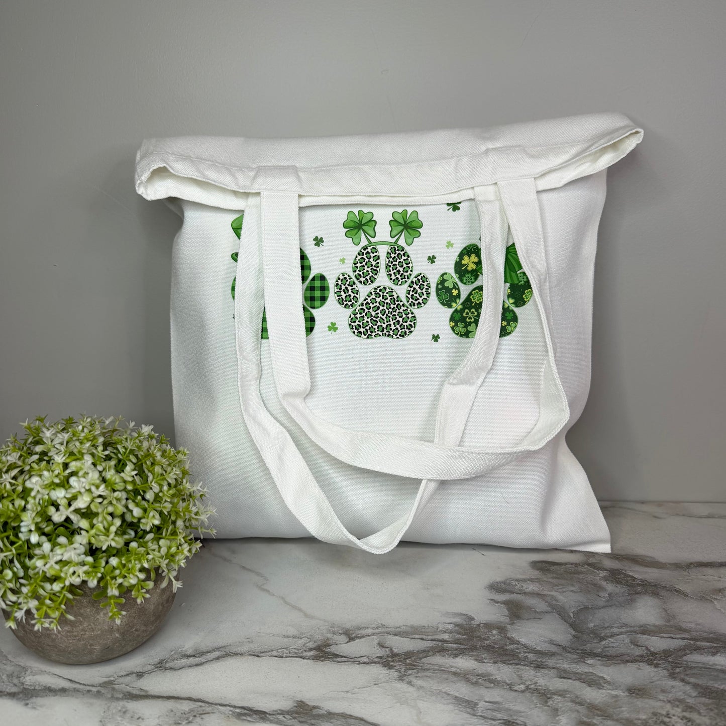 Tote Bag - St. Patrick’s Day - Paw Trio
