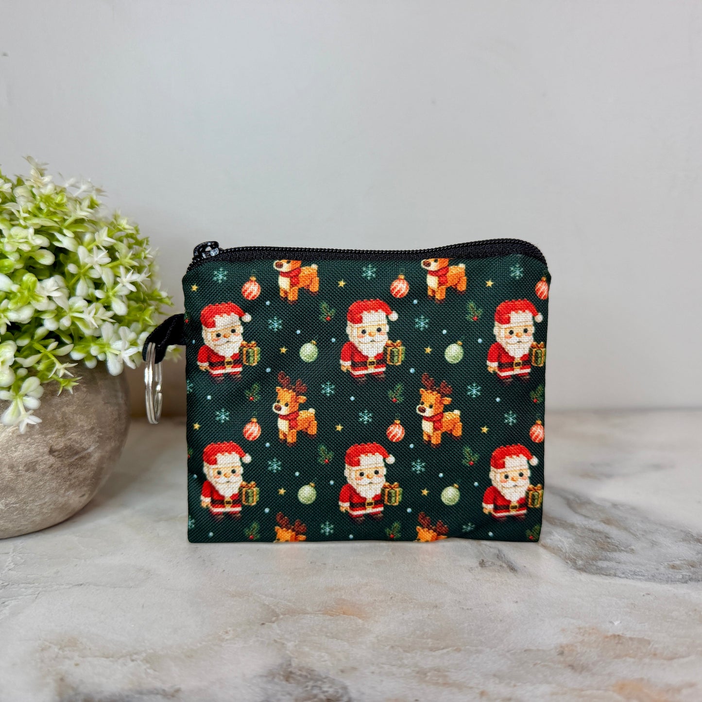 Mini Pouch - Christmas Building Blocks