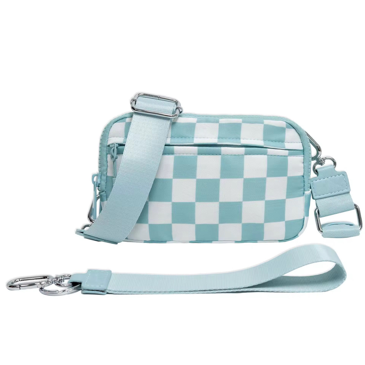 Remi - Nylon Crossbody Checkered - PREORDER