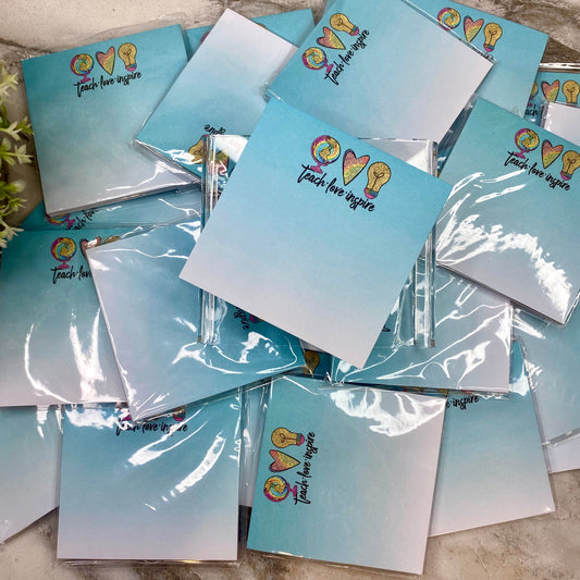 The Sticky Note Collection - Teacher Teach Love Inspire