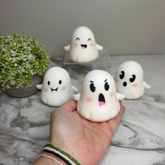 Squishy Toy - Marshmallow Ghost