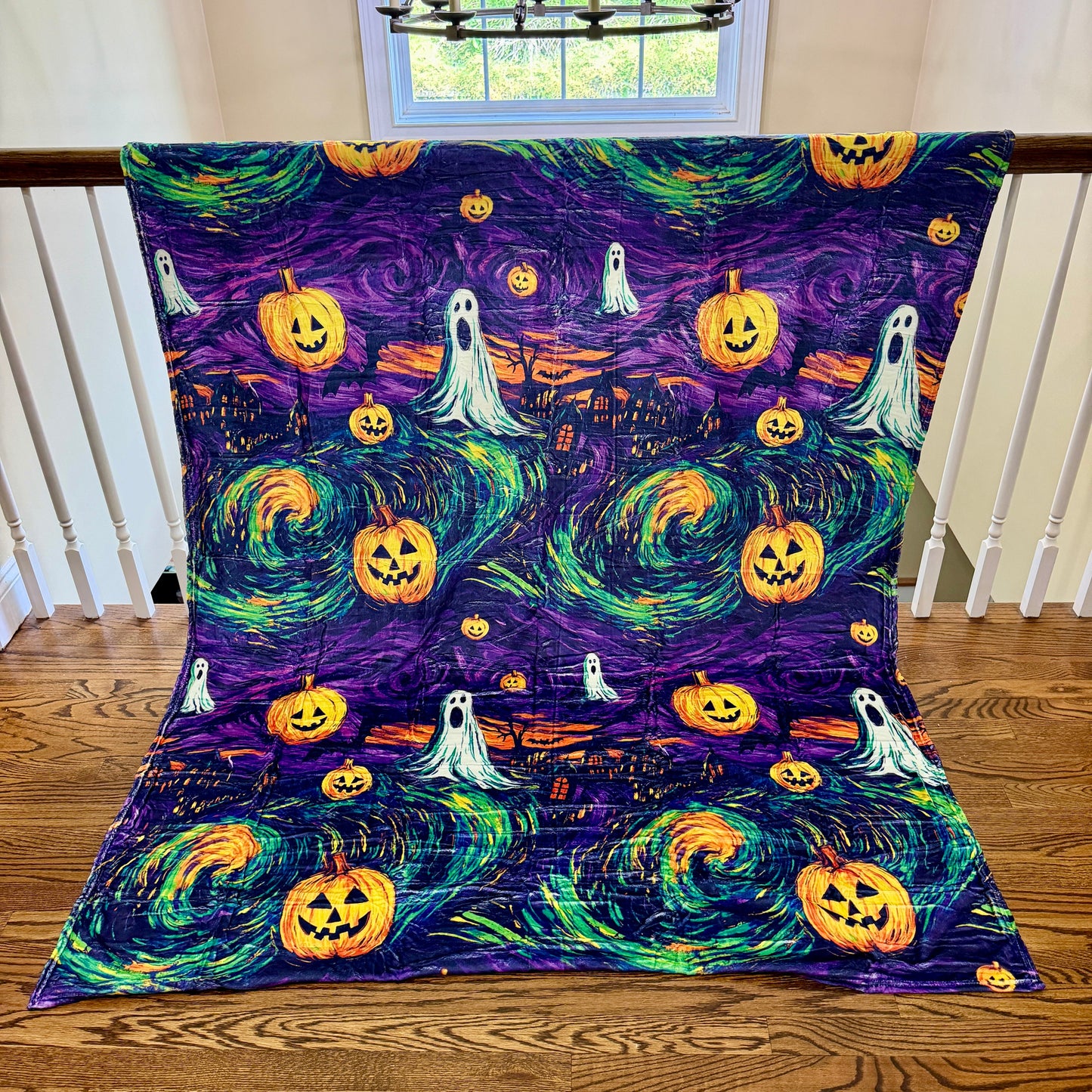 Blanket Halloween #6 - Gogh Scream