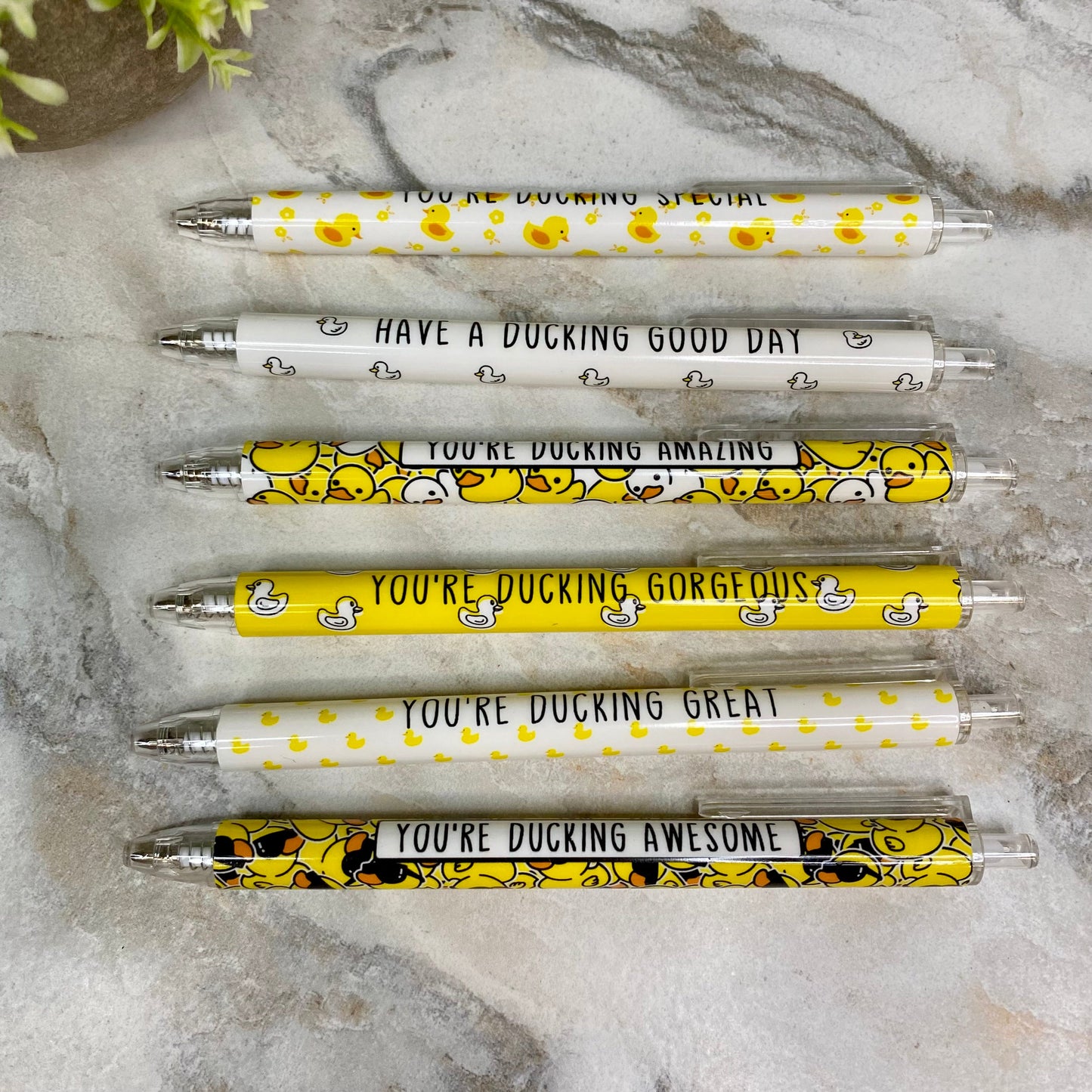 Pen - Adult, Clear Ducking Mix