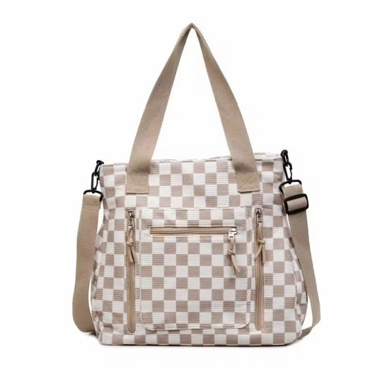 Caitlin Handbag - Corduroy Checker - PREORDER