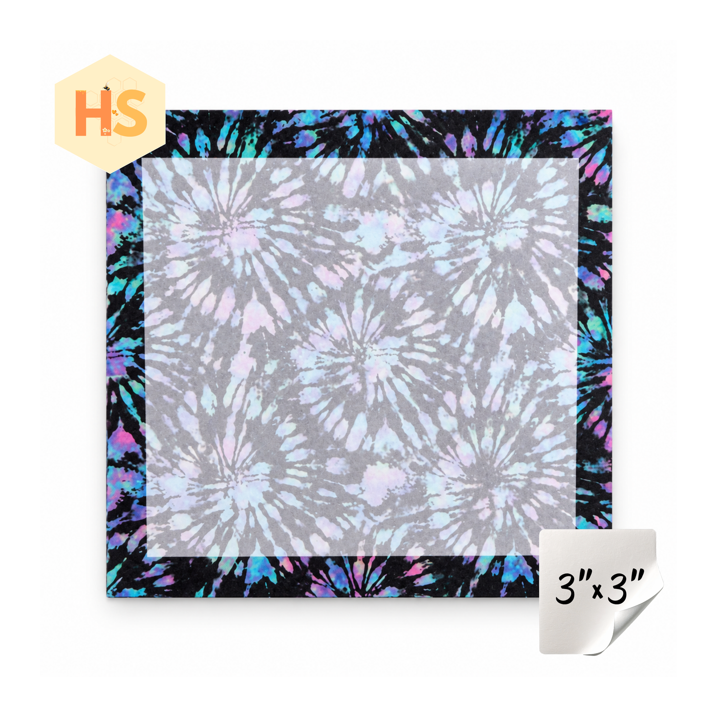 The Sticky Note Collection - Tie Dye