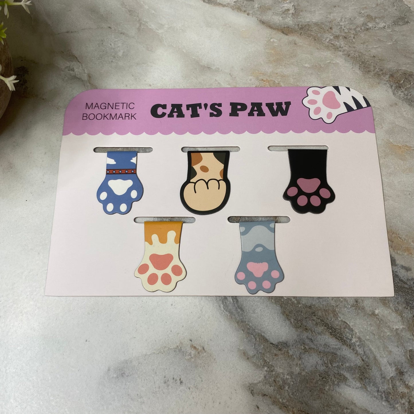 Bookmark - Magnetic, Cat Paw