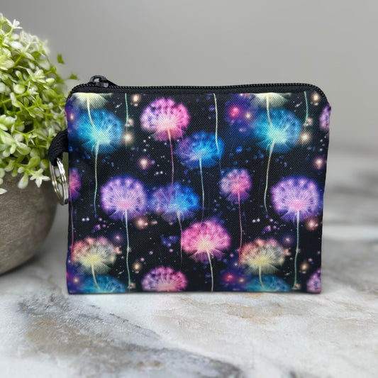 Mini Pouch - Rainbow Dandelion