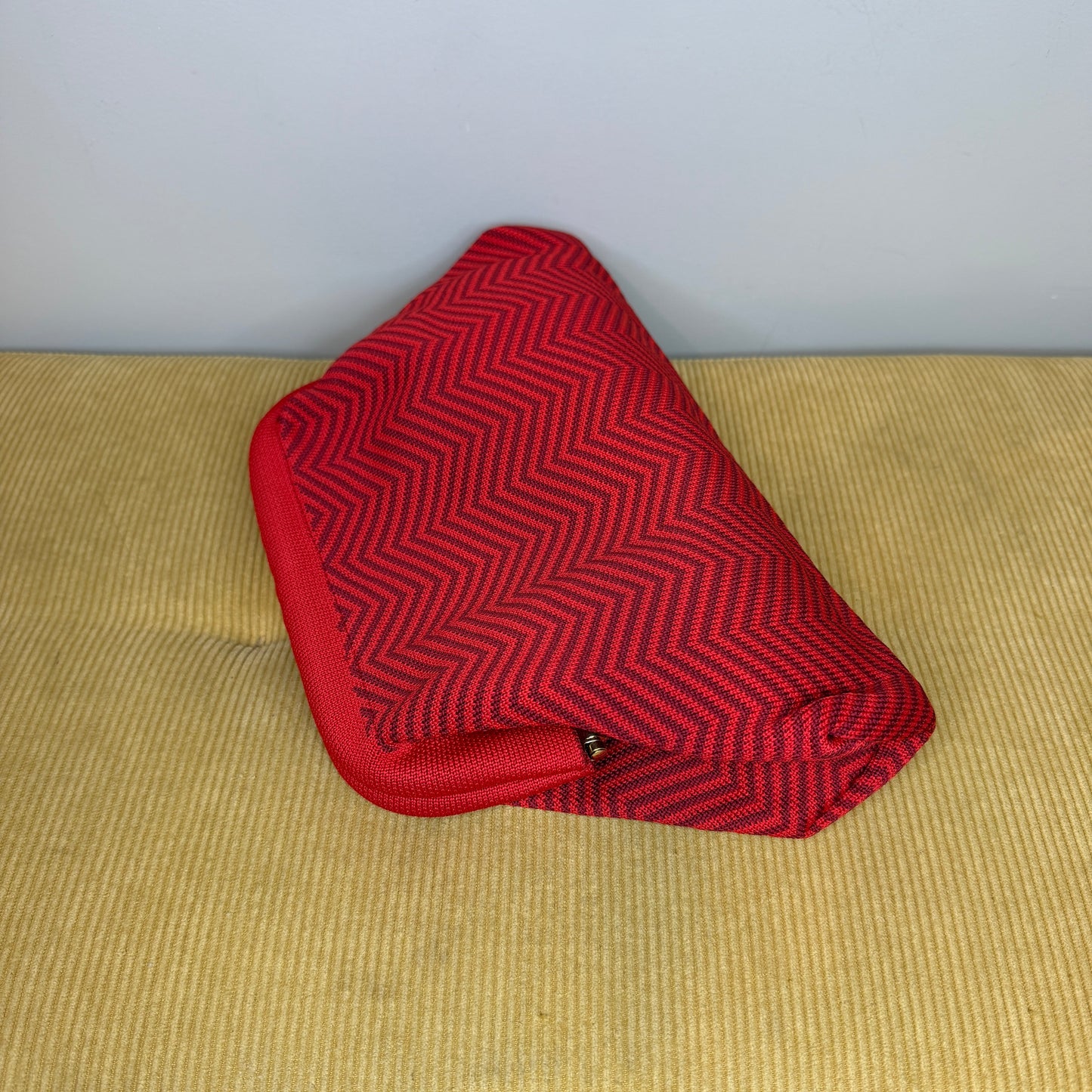 Emma Travel Clutch - Stripes + Chevron