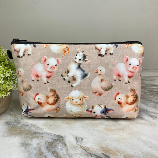 Pouch - Farm Animals Babies