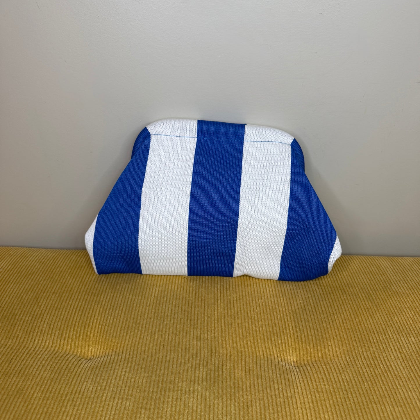 Emma Travel Clutch - Stripes + Chevron