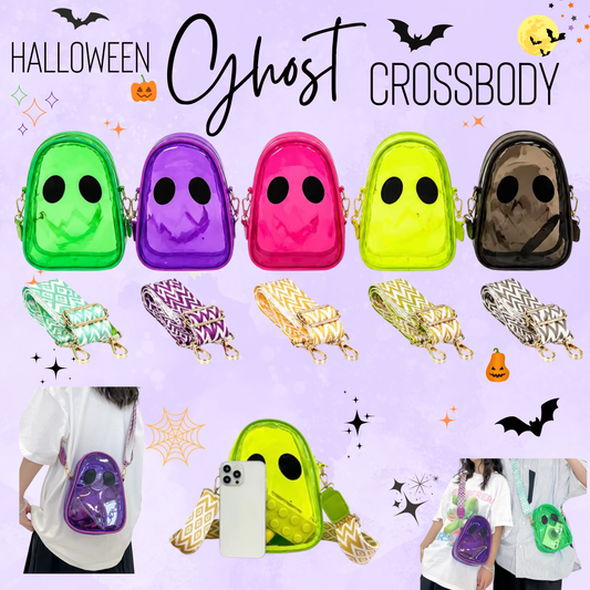 Ghost Clear Crossbody - Halloween