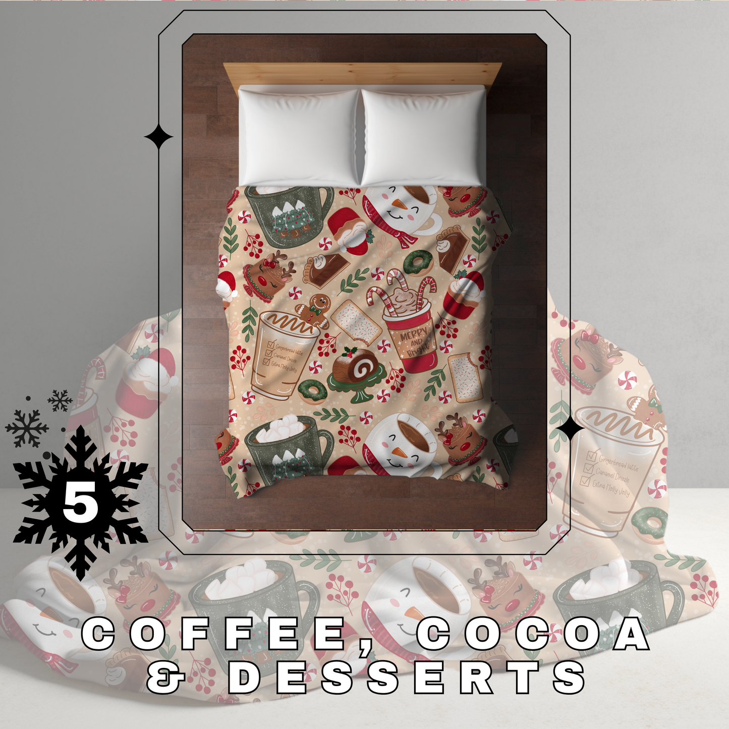Blanket Christmas #5 - Coffee, Cocoa, & Desserts - PREORDER