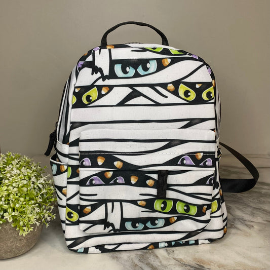 Mini Backpack - Halloween Fall - Mummies