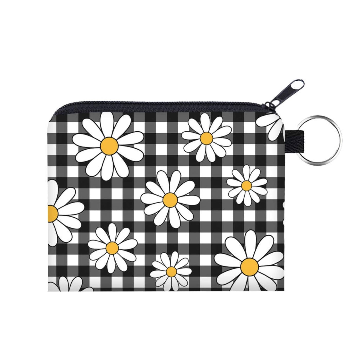 Mini Pouch - Daisy Gingham