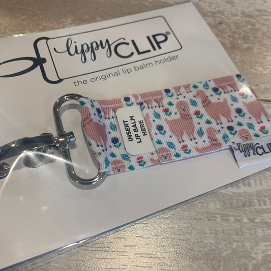 Llama Lippy Clip