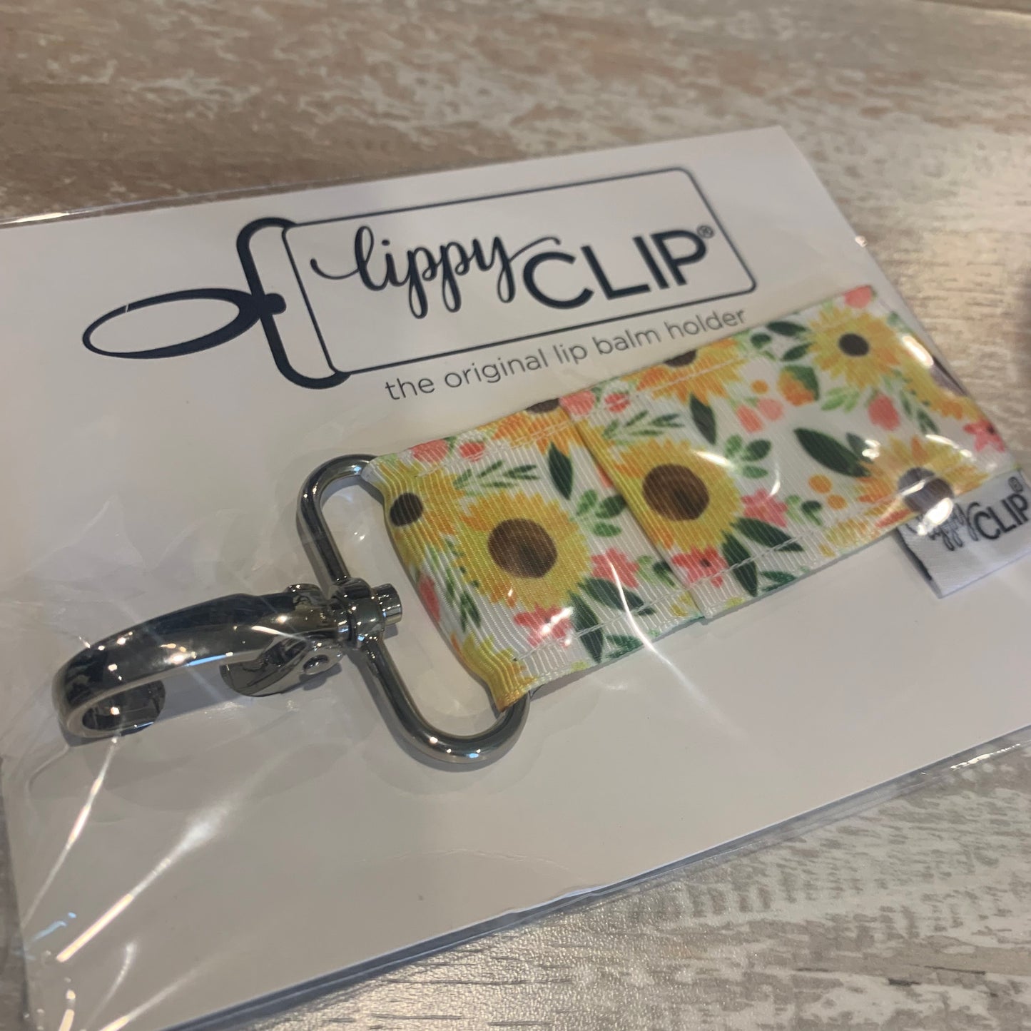 Sunflower Lippy Clip